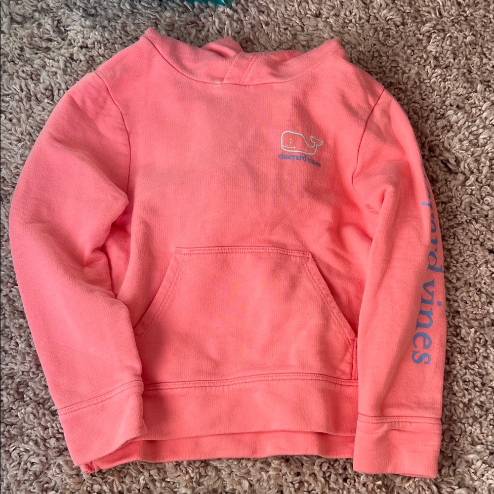 Vineyard Vines Kids Coral Hoodie